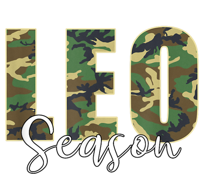 Leo Season Zodiac Birthday Camo Cooling Performance Crew T-Shirt