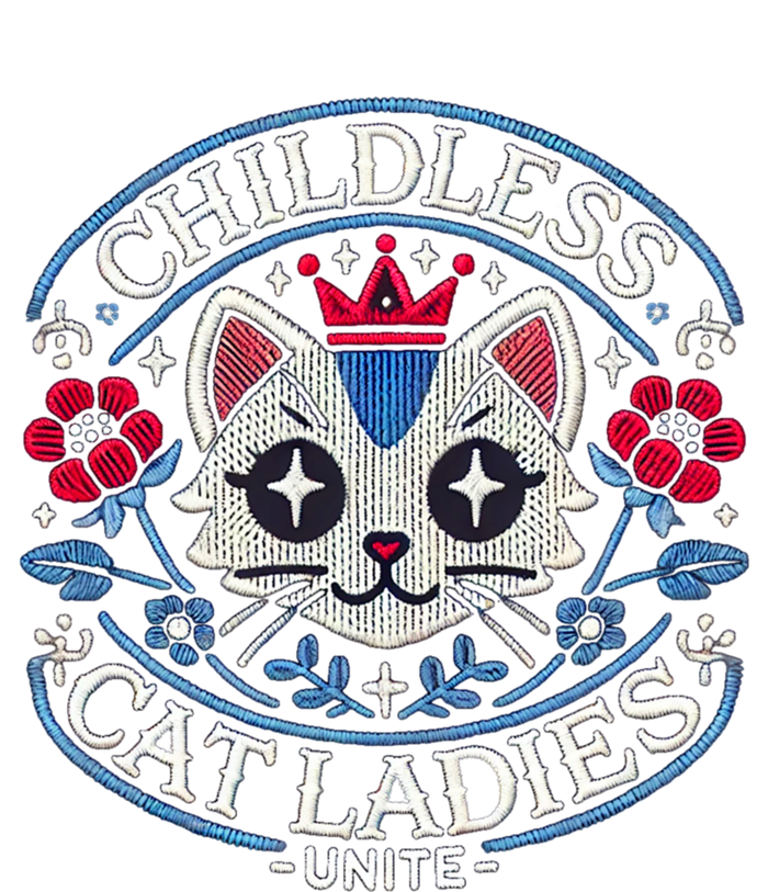 Childless Cat Ladies Unite Cute Vintage Top Hilarious Election 2024 Apparel Youth Performance Sprint T-Shirt