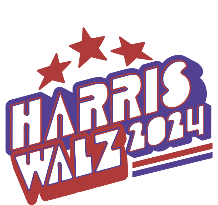 Harris Walz Retro Vibe Kamala Harris Election 2024 Yupoong Adult 5-Panel Trucker Hat