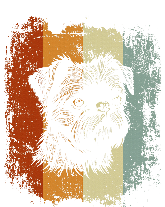 Retro Style Brussels Griffon Dog T-Shirt