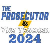 The Prosecutor & The Teacher 2024 Harris Walz Womens CVC Long Sleeve Shirt