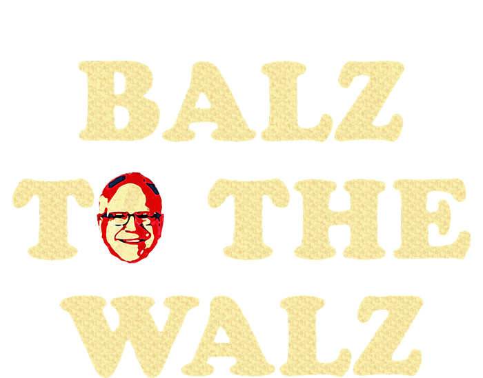 Balz To The Walz Harris Walz 47 President 24 Election Snapback Five-Panel Rope Hat