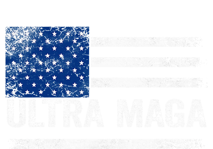 Ultra Maga Us Flag Usa Top American Ultra Mega T-Shirt