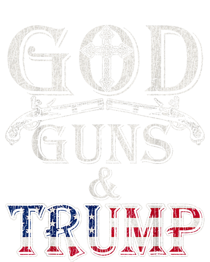 Vintage God Guns And Trump 2nd Amendment Legacy Cool Fit Booney Bucket Hat