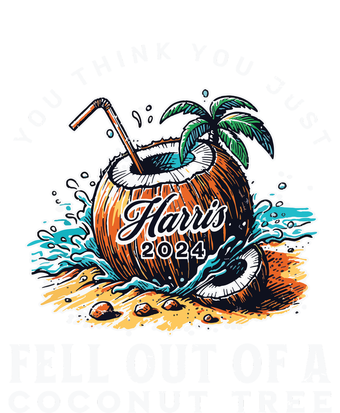 Kamala Harris Coconut Tree Harris For President Election T-Shirt