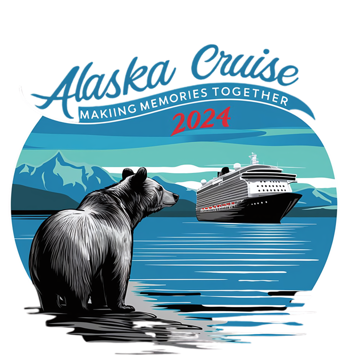 Alaska Cruise 2024 Cute Bella+Canvas Jersey Crop Tee