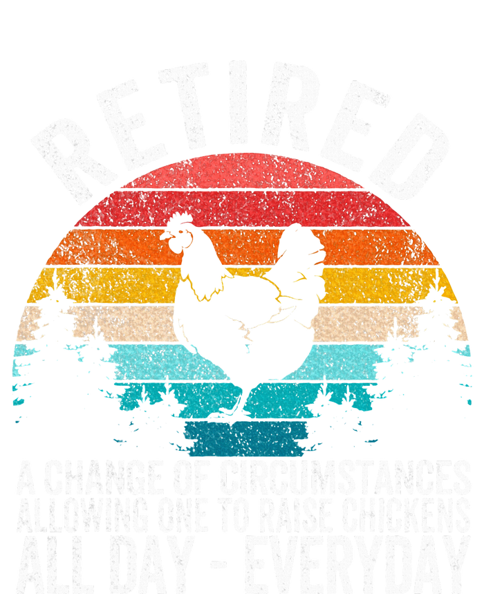 Funny Retired Definition Retirement Plan Raising Chickens T-Shirt