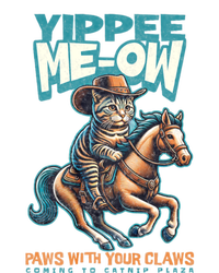 Funny Cat Cowboy Yippee Meow Baby Bodysuit