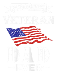 WorldS Best Veteran Dad Ever Tie-Dye T-Shirt