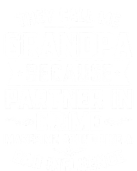 Funny Gift They Call Me Grandpa Because Partner In Crime Womens Cotton Relaxed Long Sleeve T-Shirt