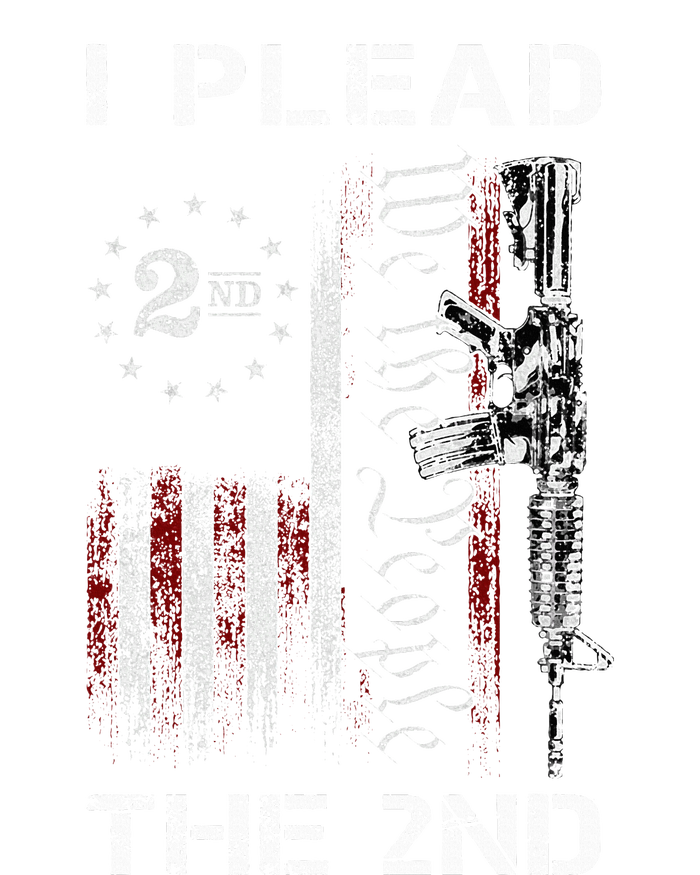 I Plead The 2nd We The People Usa Flag Ar15 Rifle Toddler Zip Fleece Hoodie