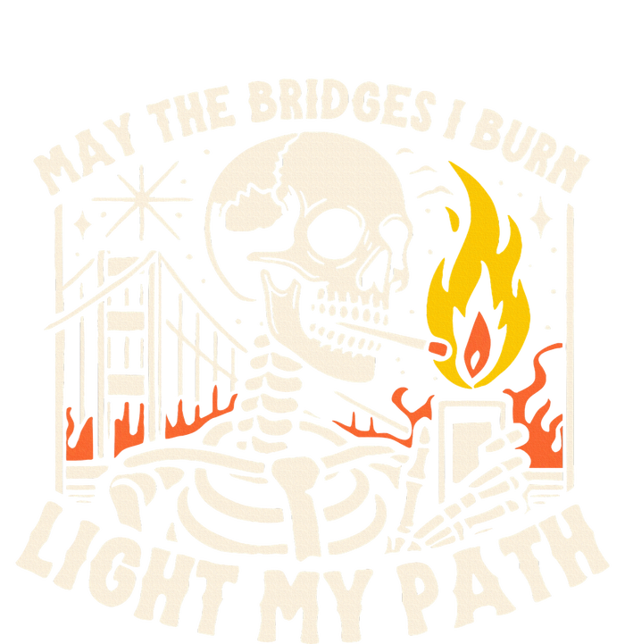 May The Bridges I Burn Light The Way Valucap Bio-Washed Visor