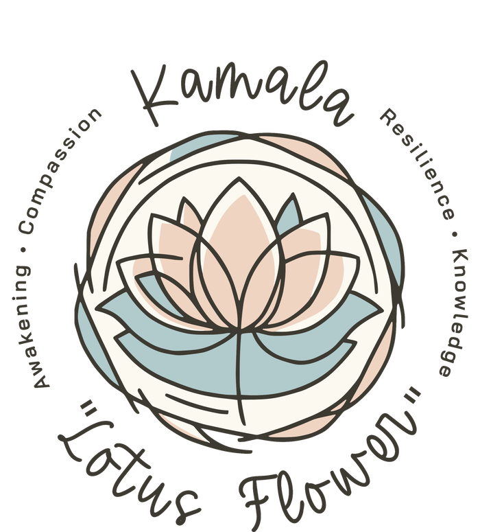 Kamala Lotus Flower Cropped Pullover Crew