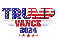 Trump Vance 2024 High Crown Mesh Back Trucker Hat