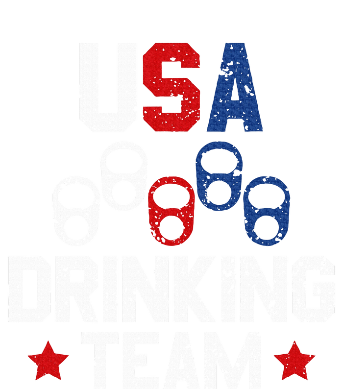 Usa Drinking Team Flag Tie-Dye T-Shirt