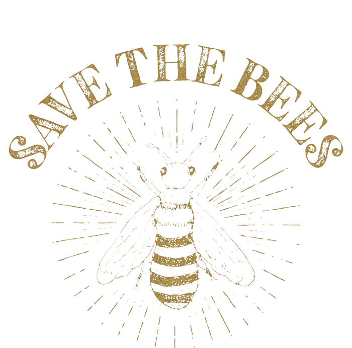 Retro Save The Bees Apiary Bee Beekeeper Earth Day Premium Hoodie