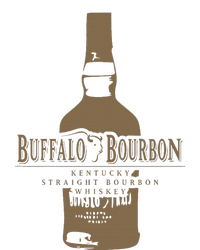 Buffalo Bourbon Whiskey Bottle Large Logo T-Shirt