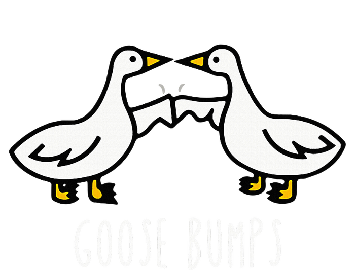 Goose Bumps Humorous Pun Design For Dad Joke Lover Canvas