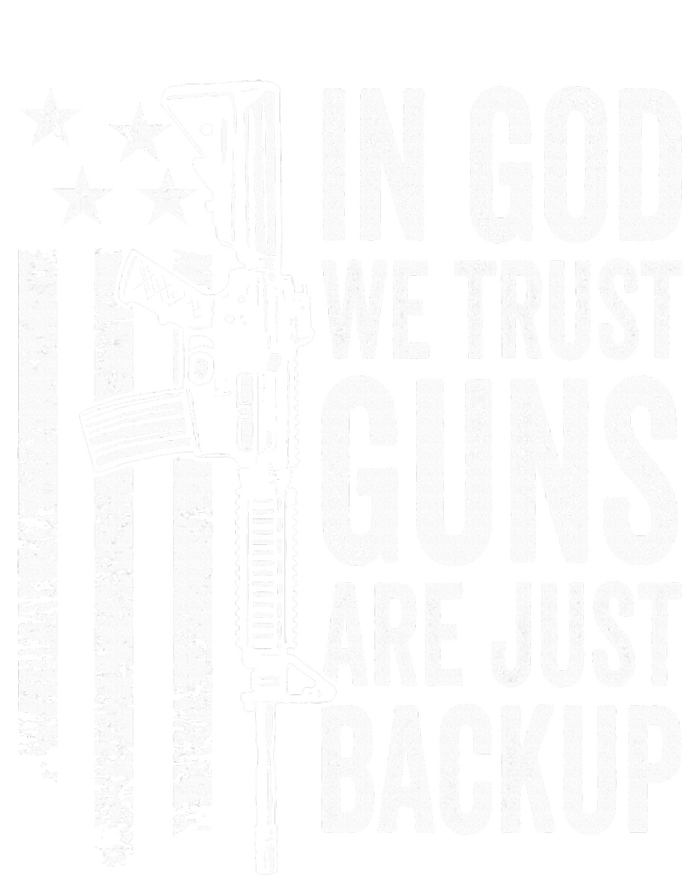 In God We Trust Guns Are Just Backup Usa Pro Gun Christian Pajama Set