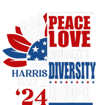 Kamala Harris Tim Walz 2024 Peace Lgbt Harris Waltz 2024 Premium T-Shirt