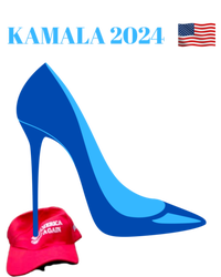 Kamala Harris For President 2024 High Heel Crushed Maga Hat T-Shirt