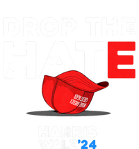 Drop The Hate Us President 2024 Vote Kamala Harris Tim Walz Toddler Fine Jersey T-Shirt