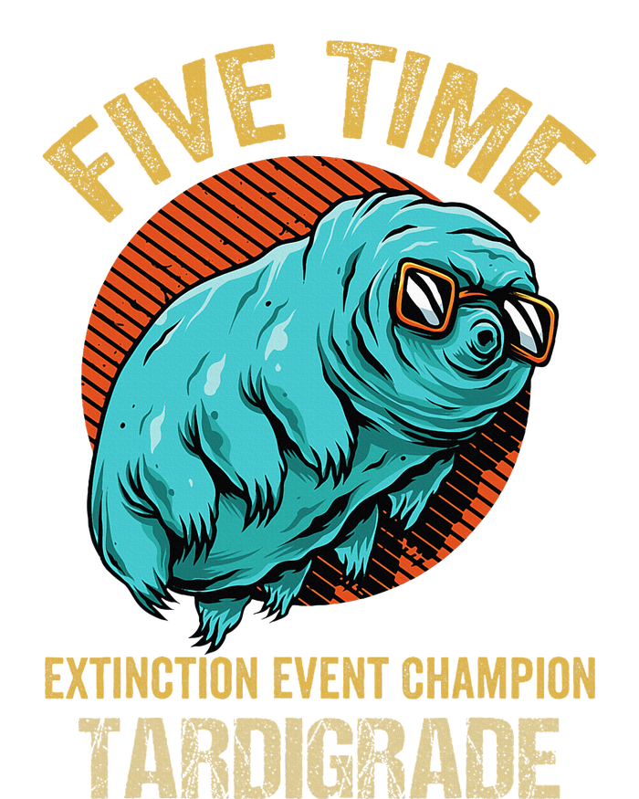 Tardigrade Water Bear Extinction Event Champion Microbiology Ceramic Bell Ornament