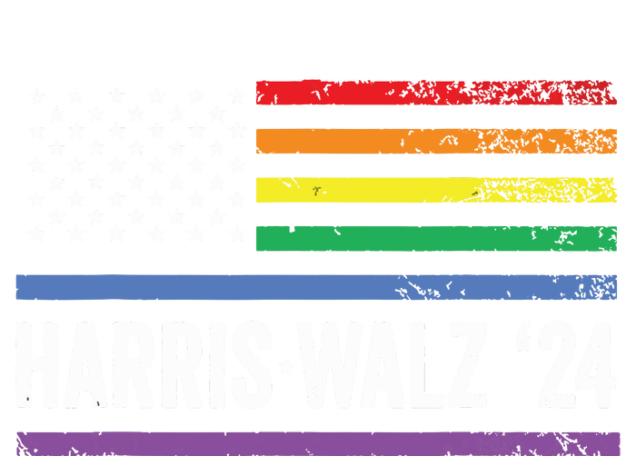 Harris Walz 2024 Election Kamala Tim Waltz American Lgbt T-Shirt