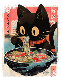 Kawaii Cat Eating Ramen Noodles Anime T-Shirt