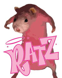 Ratz Funny Mouse Rat City Backpack