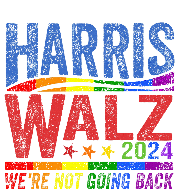 Harris Walz 2024 WeRe Not Going Back Lgbt Vote PosiCharge Competitor Tank