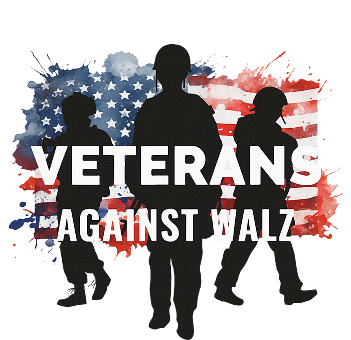 Anti Tim Walz Stolen Valor Veterans Against Walz Women's T-Shirt