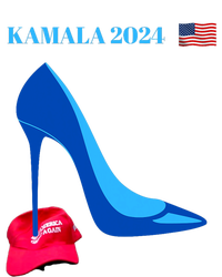 Kamala Harris For President 2024 High Heel Crushed Maga Hat T-Shirt