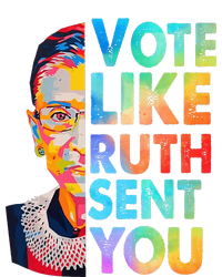 Vote Like Ruth Sent You Feminist Voting Inspirational Insulated Varsity Jacket