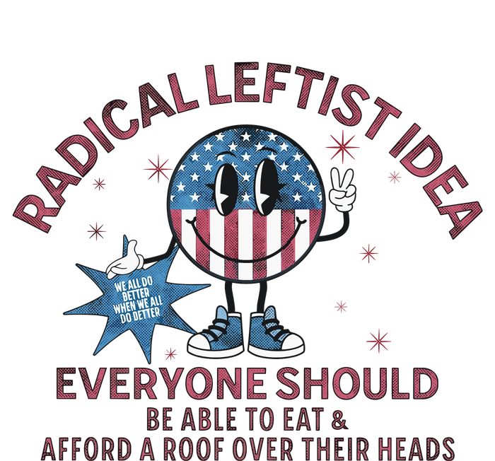 Radical Leftist Idea Everyone Should Flat Bill Trucker Hat