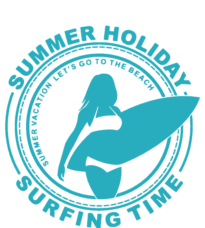 Summer Holiday Surfing Time T-Shirt