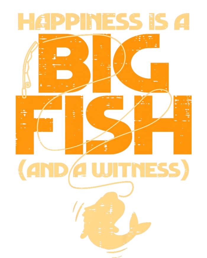 Happiness Is A Big Fish Witness Funny Fishing Legacy Cool Fit Booney Bucket Hat