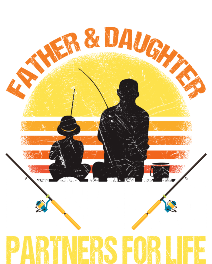 Fisherman Dad And Daughter Fishing Partners For Life Ladies Essential Flowy Tank