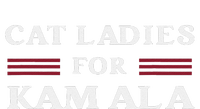 Cat Ladies For Kamala Harris 2024 Us President Election Vote USA-Made Doggie Bandana