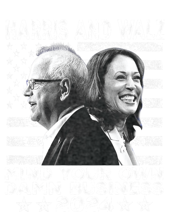 Walz Waltz 2024 Mind Your Own Damn Business Canvas