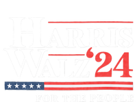 Kamala Harris Tim Walz Waltz For The People 2024 Full-Length Apron With Pockets