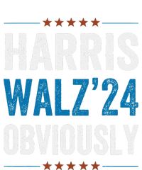 Harris Waltz Obviously 2024 Vintage Kamala Harris Tim Walz T-Shirt