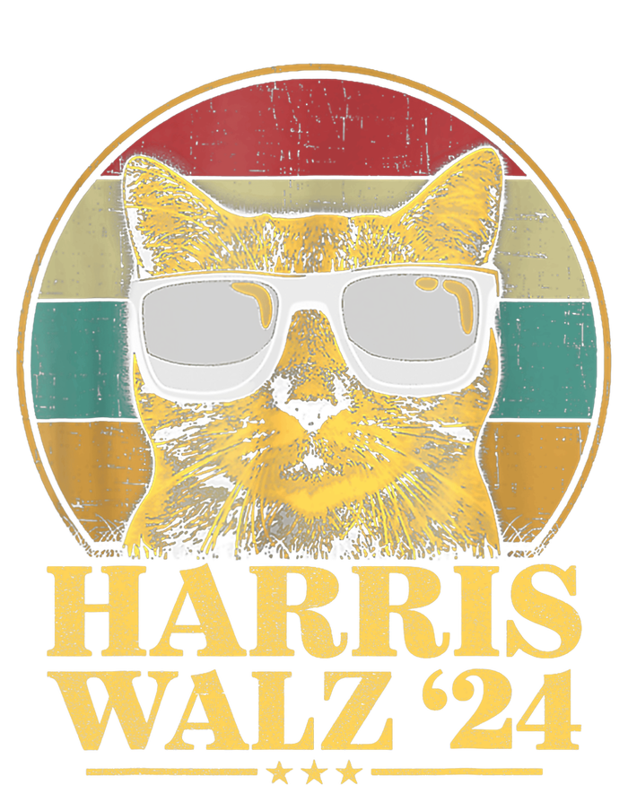 Harris Waltz 2024 Election Cat Lady Kamala Harris Tim Waltz T-Shirt