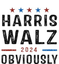 Harris Walz Obviously 2024 Harris Tim Walz Waltz 2024 Yupoong Adult 5-Panel Trucker Hat