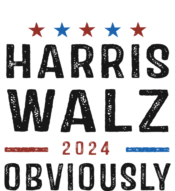 Harris Walz Obviously 2024 Harris Tim Walz Waltz 2024 Yupoong Adult 5-Panel Trucker Hat