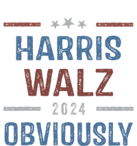 Harris Walz Obviously 2024 Harris Tim Walz Waltz 2024 T-Shirt