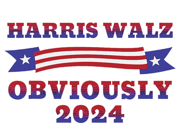 Harris Walz Obviously Kamala Harris Tim Waltz Election Sustainable Beanie