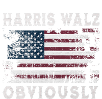 Harris Walz Obviously Kamala Harris Tim Waltz Election 2024 Yupoong Adult 5-Panel Trucker Hat