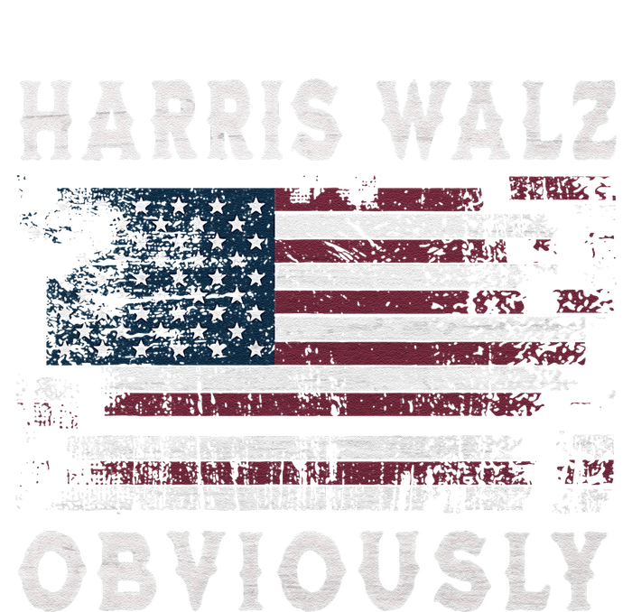 Harris Walz Obviously Kamala Harris Tim Waltz Election 2024 Yupoong Adult 5-Panel Trucker Hat