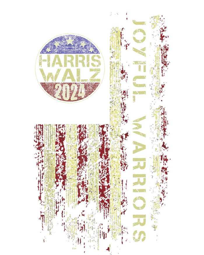 Joyful Warrior For Kamala Harris Tim Walz 2024 T-Shirt